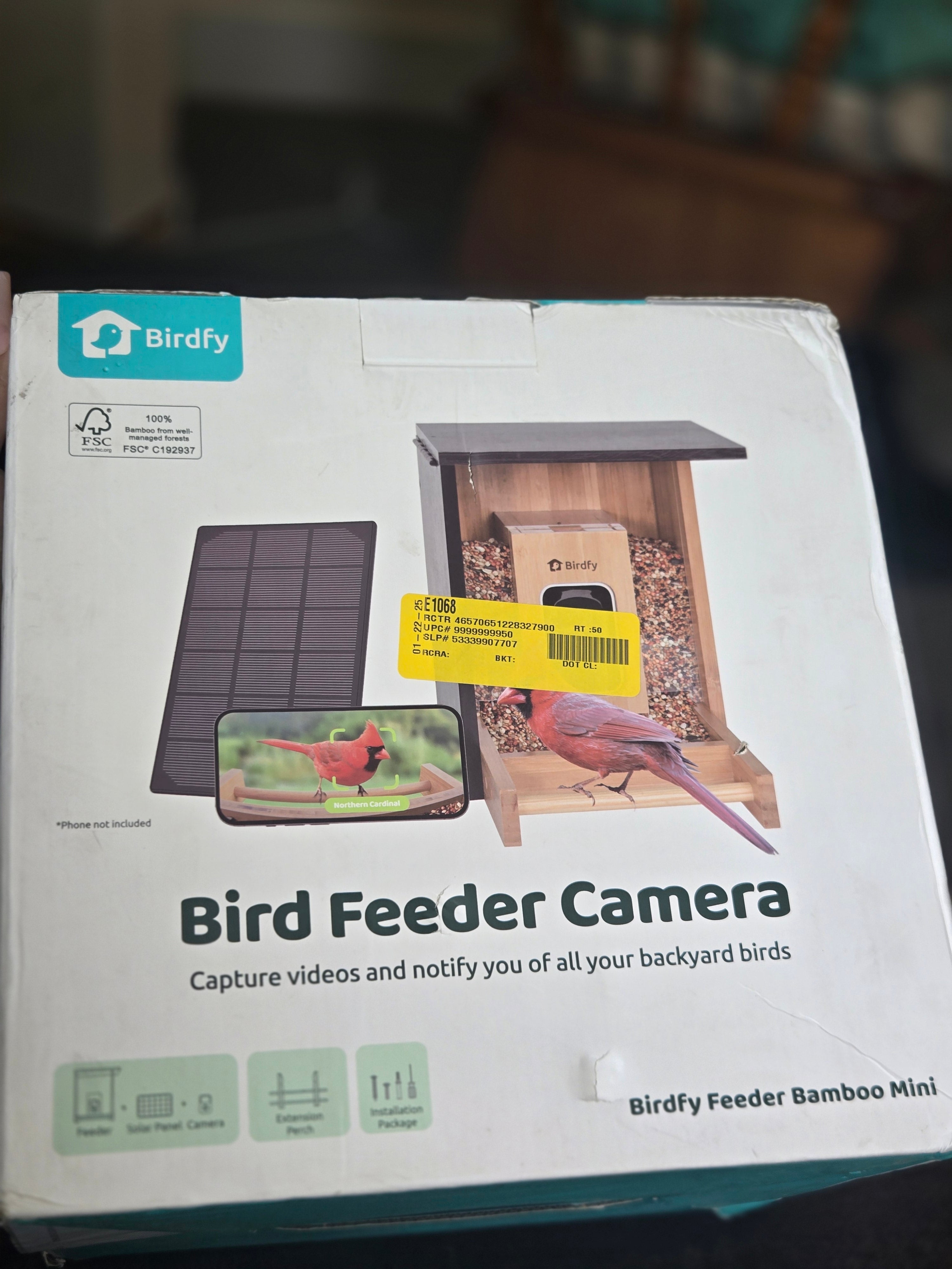 Birdfy bird feeder