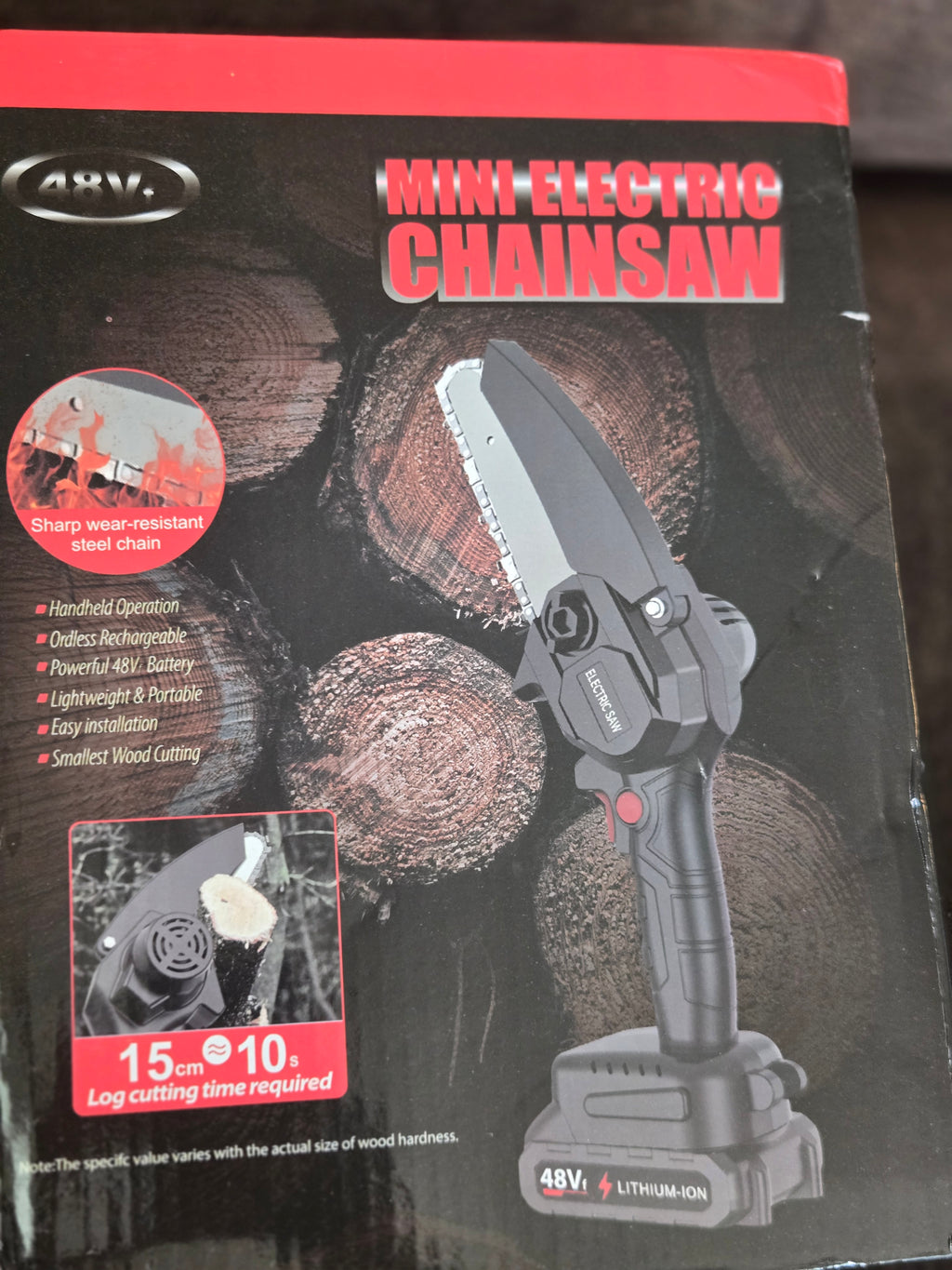 Mini electric chainsaw