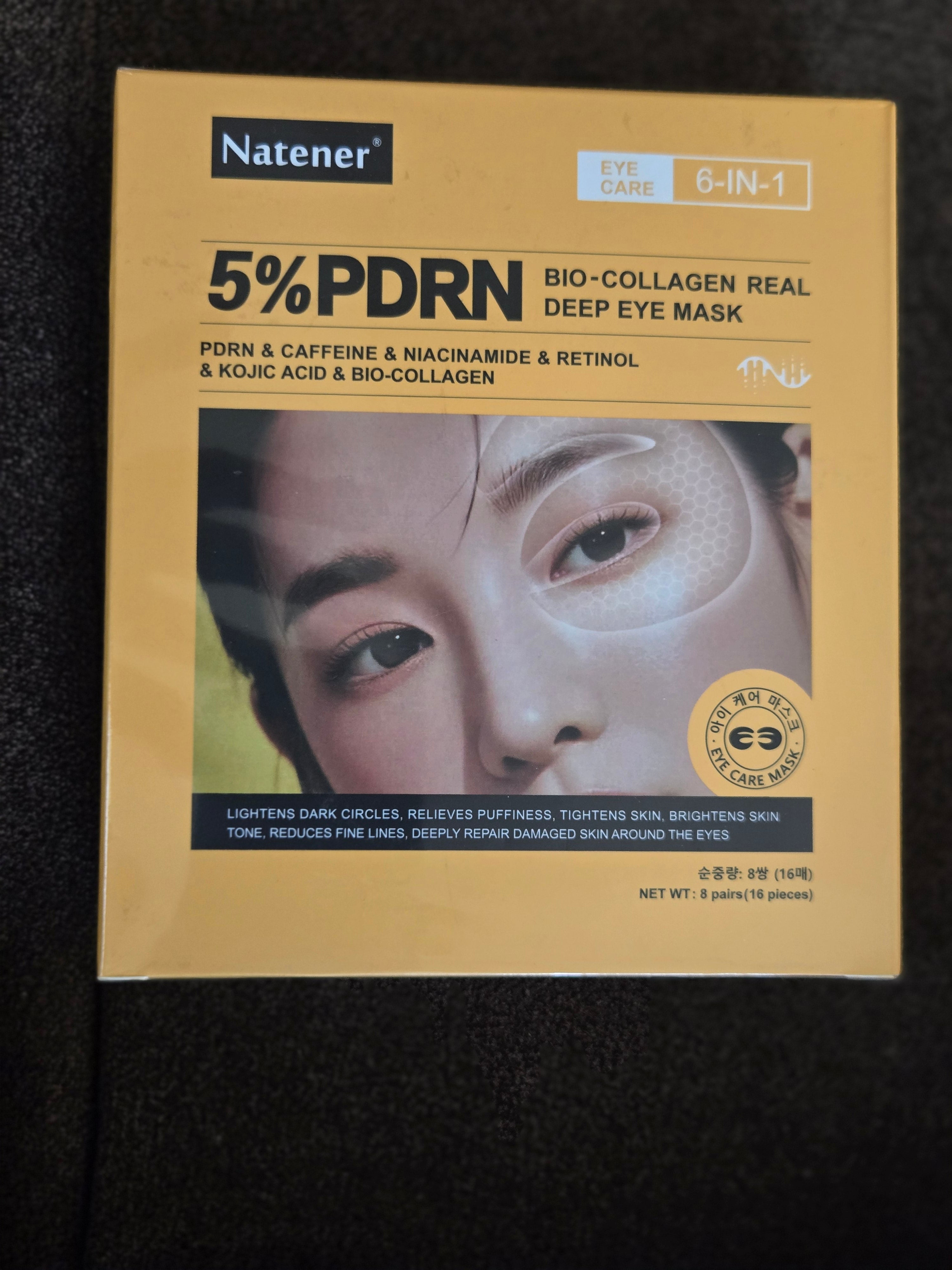 Collagen eye mask