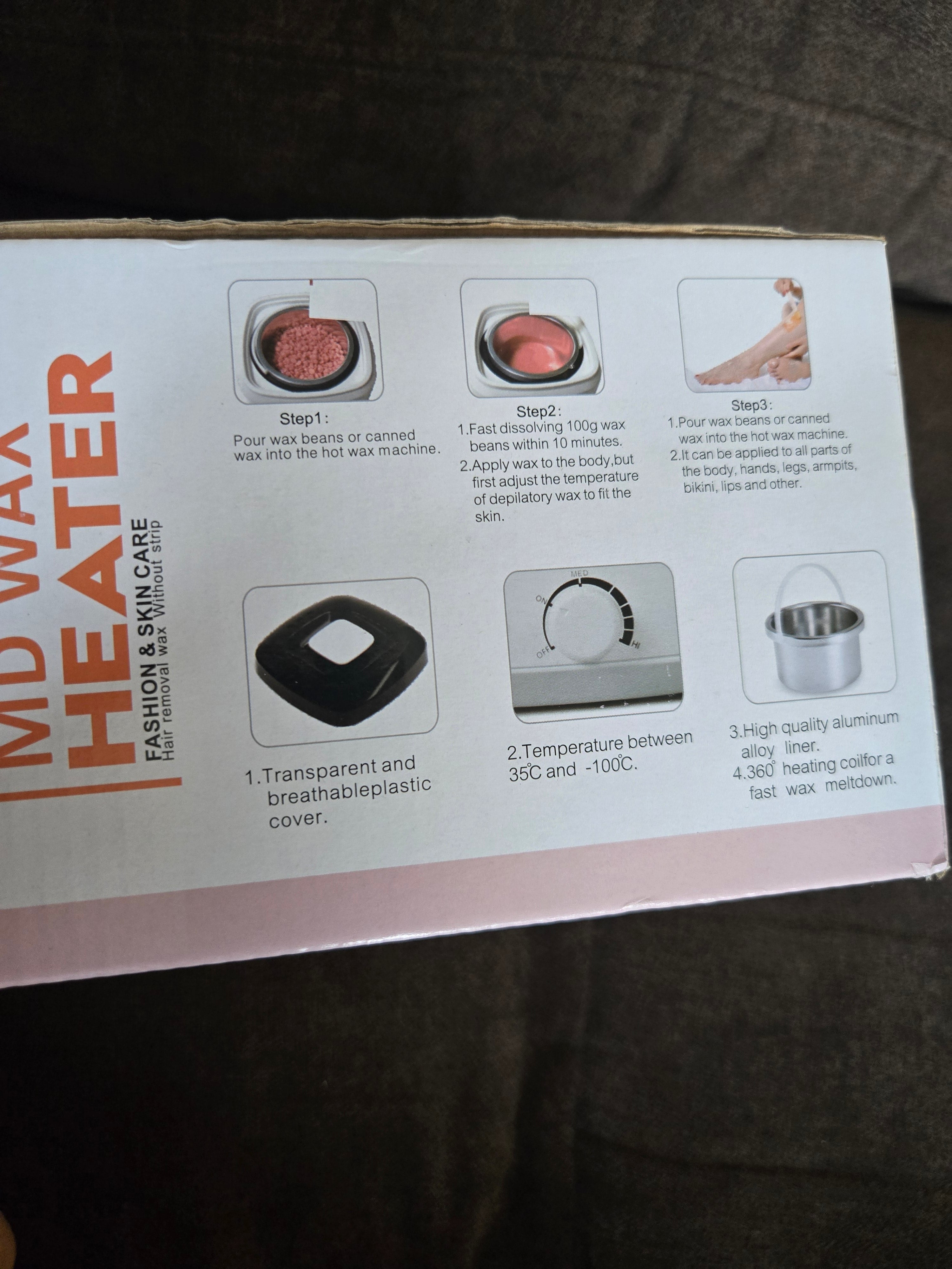 Wax heater