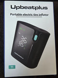 Portable electric tire inflator
