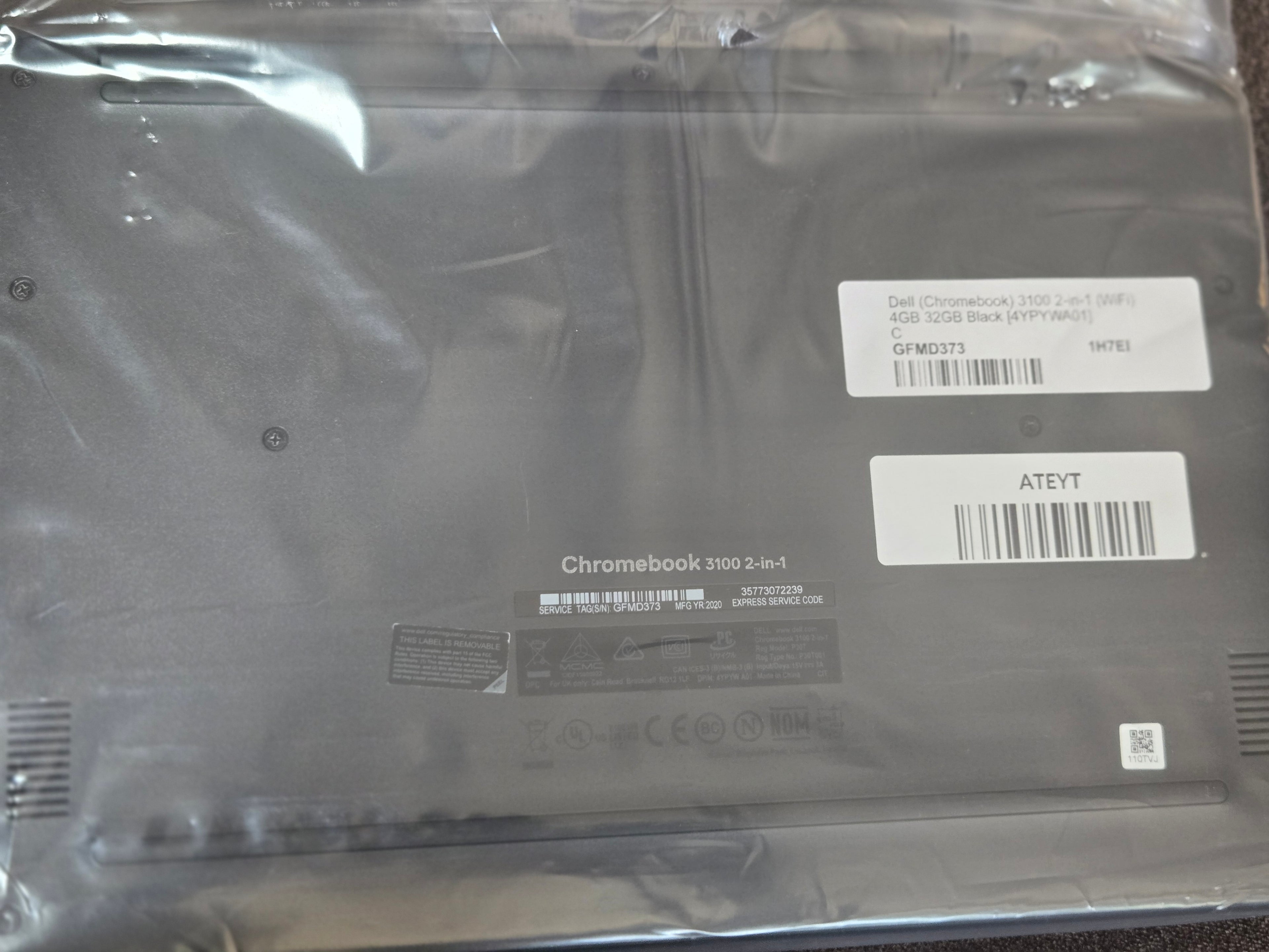 Dell Chromebook 3100 2 in 1