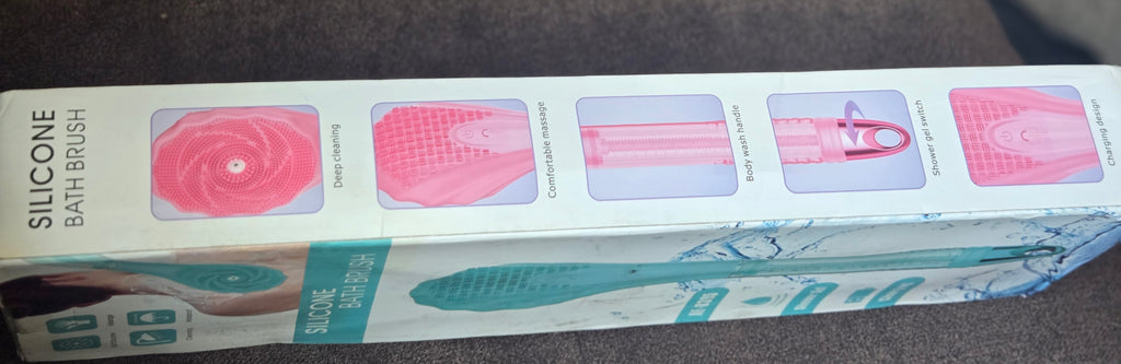 Silicone bath brush