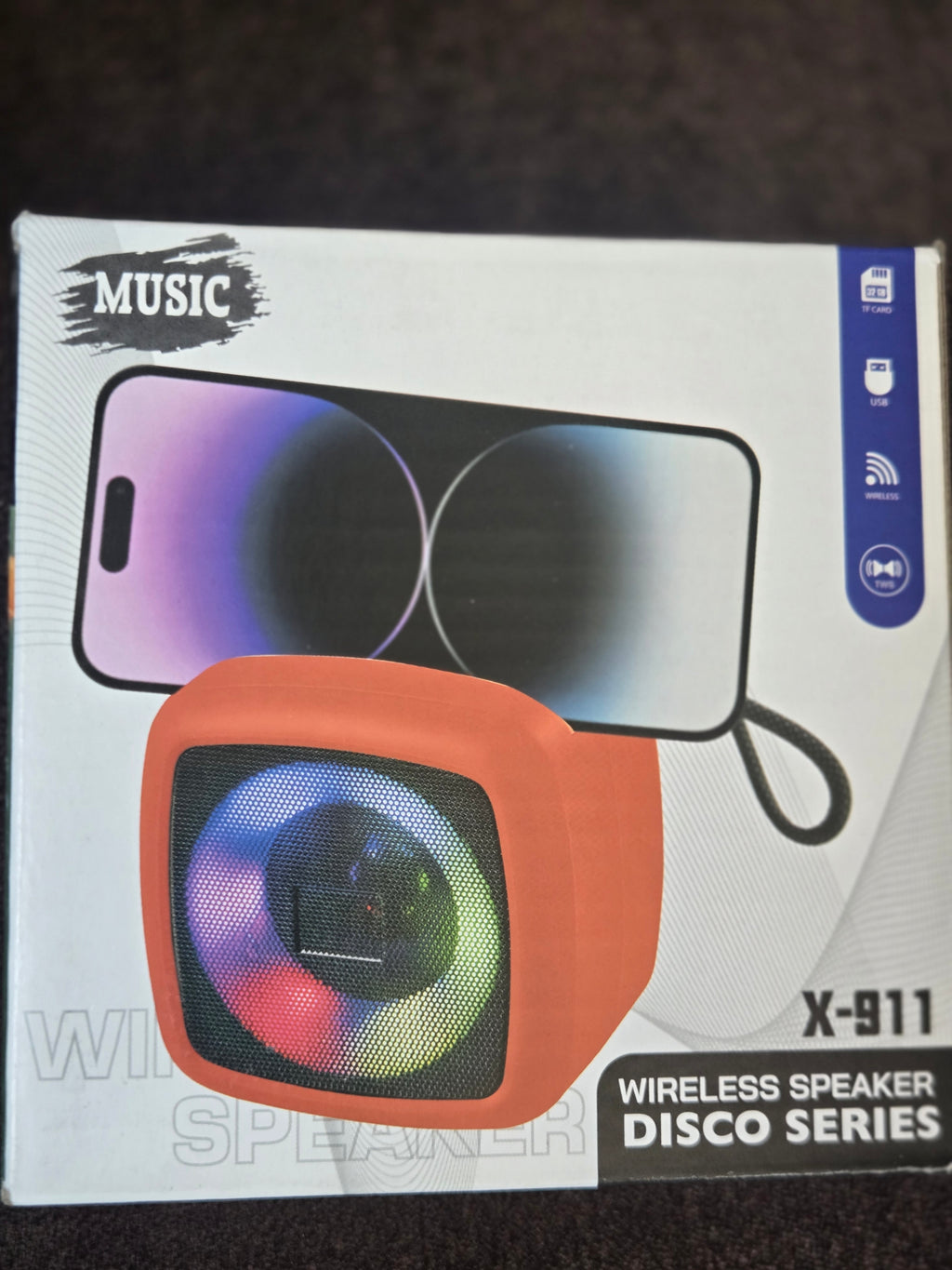 Wireless speaker disco series
