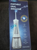 Portable oral irrigator