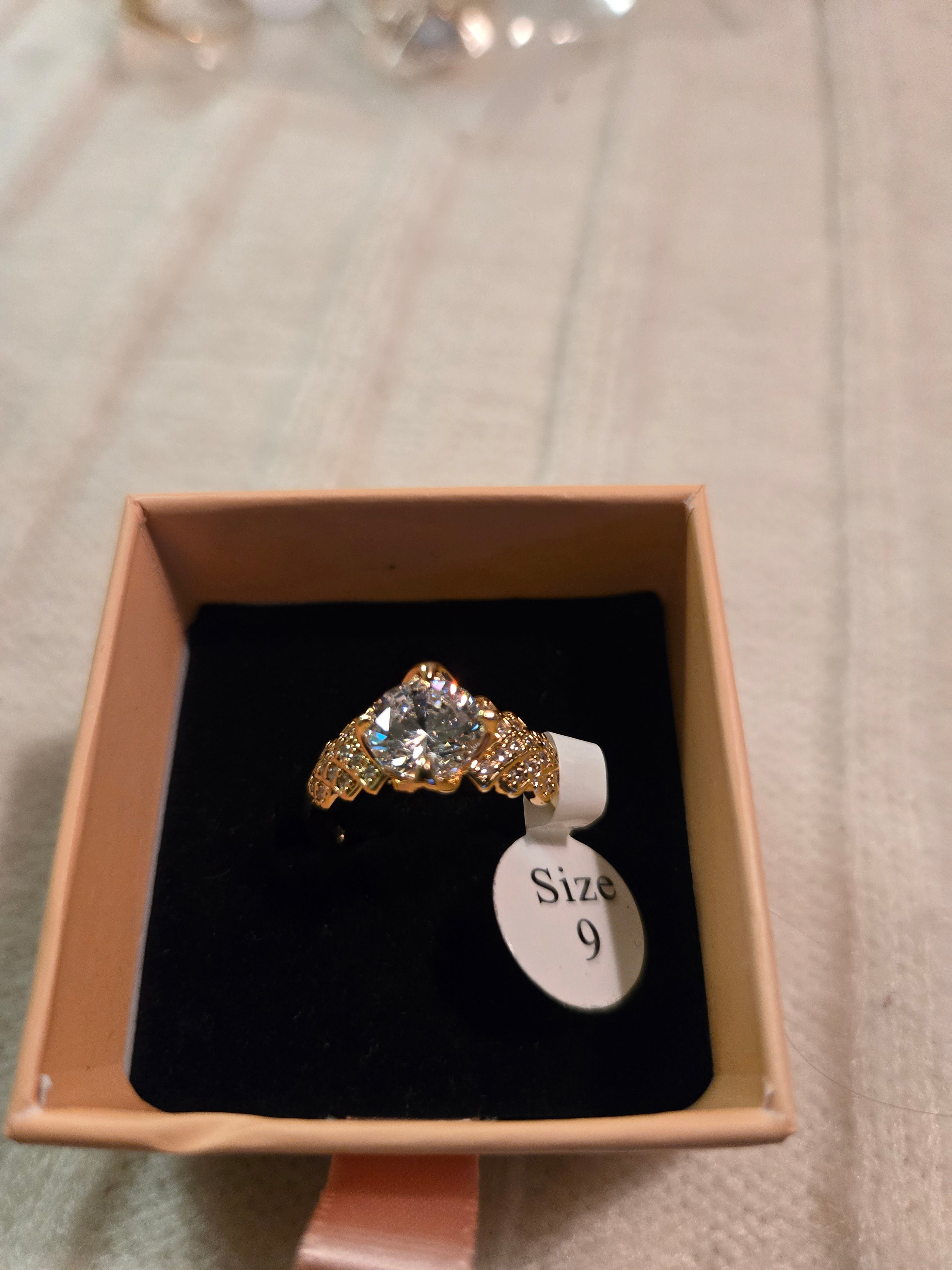 Gold filled ring