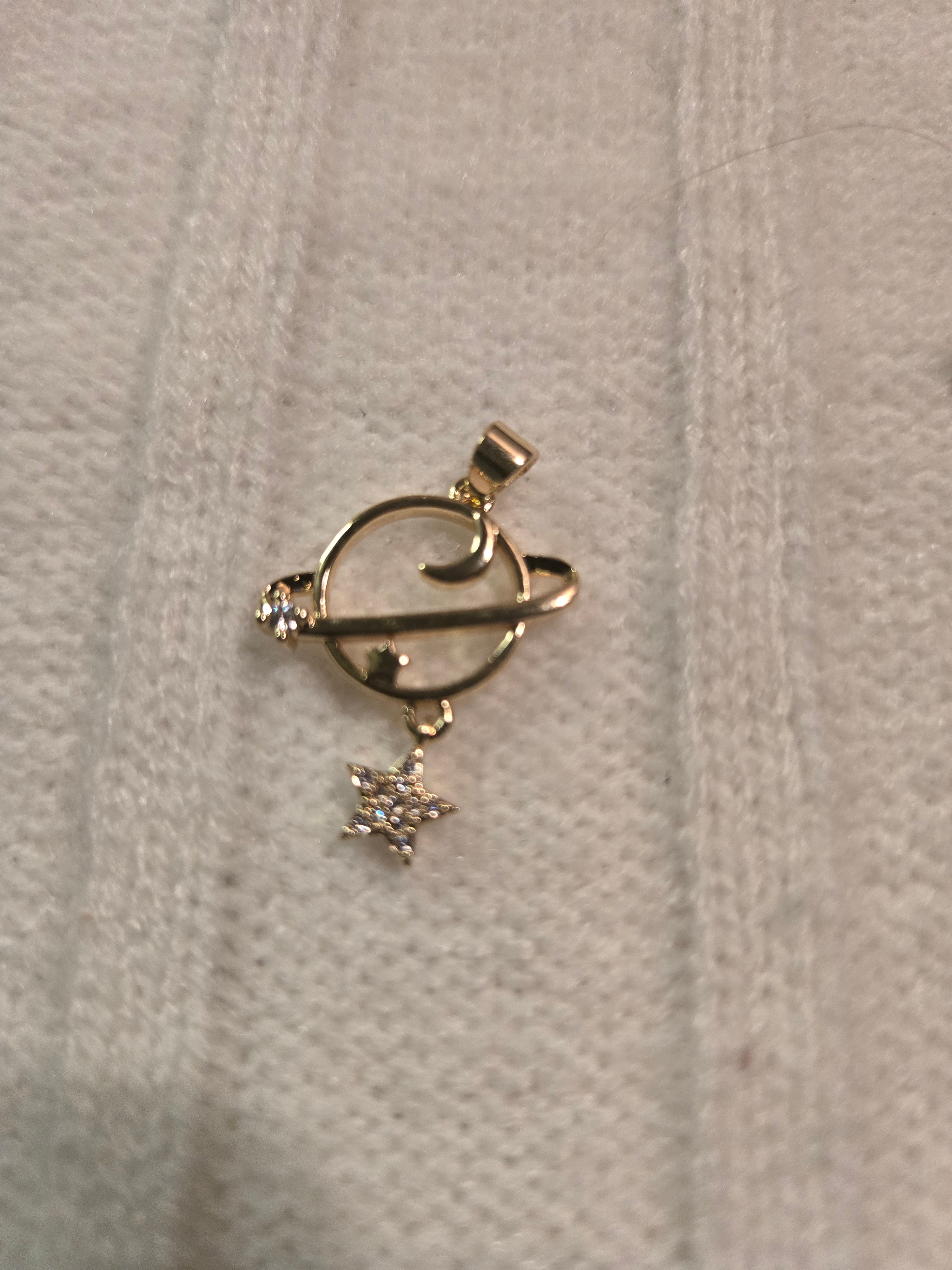 Gold filled pendant
