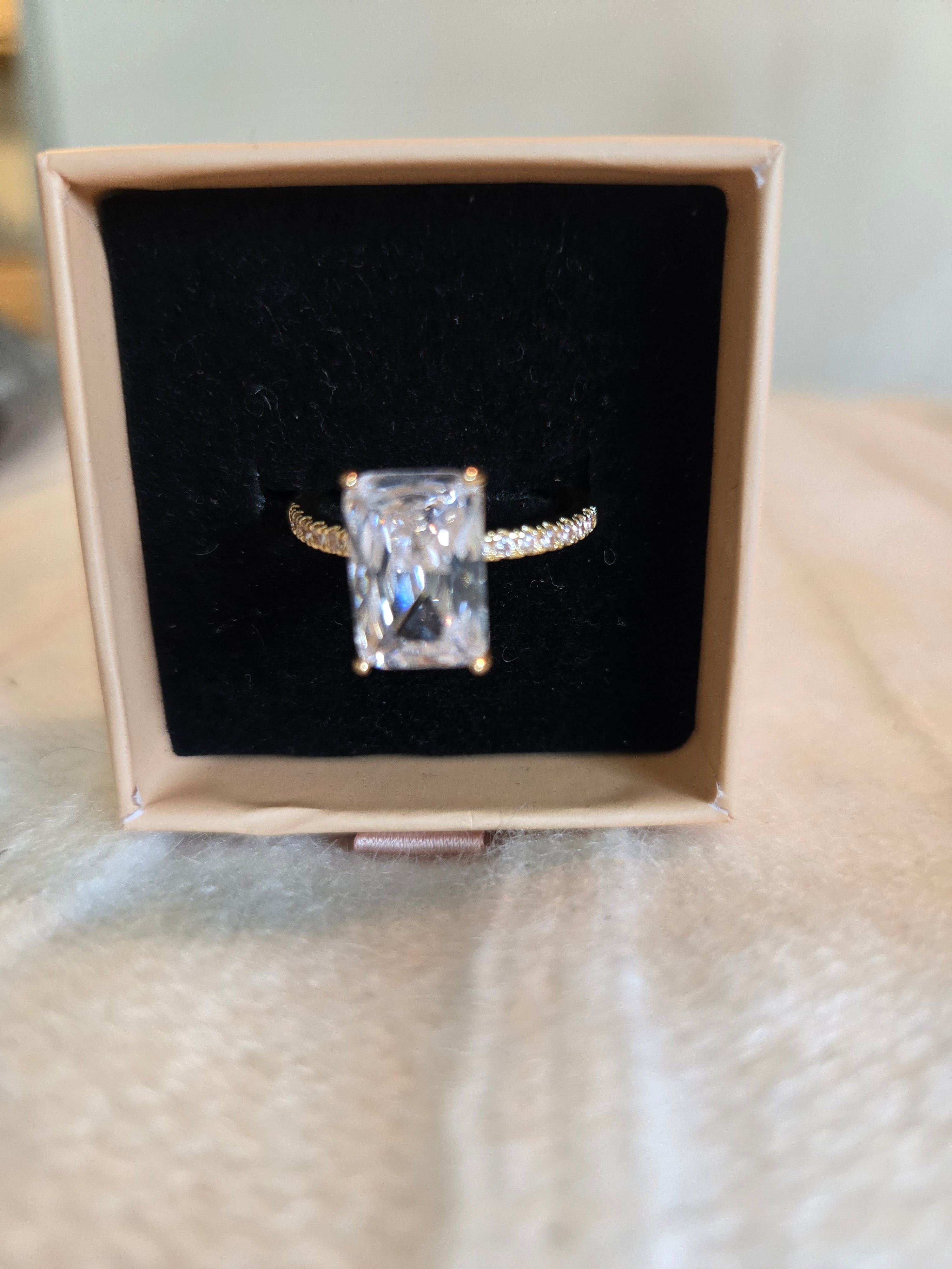 Gold bonded ring