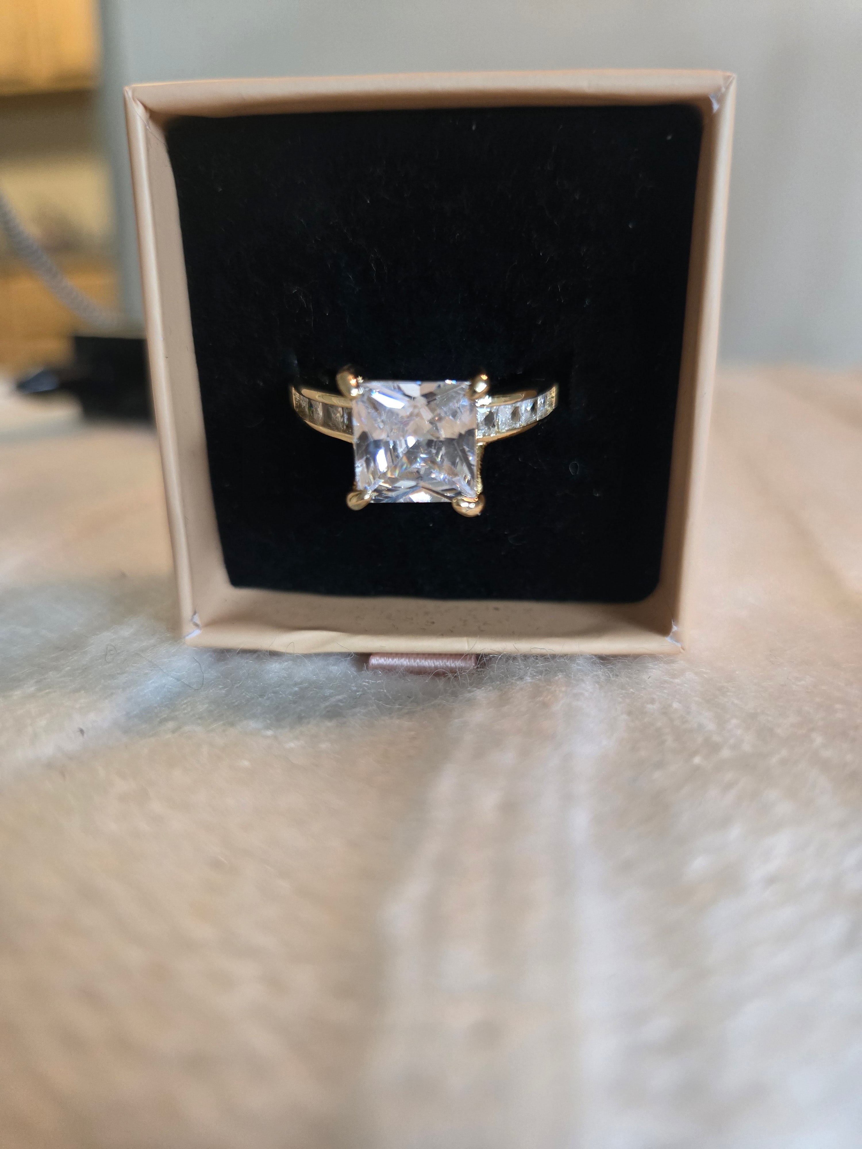 Gold bonded ring