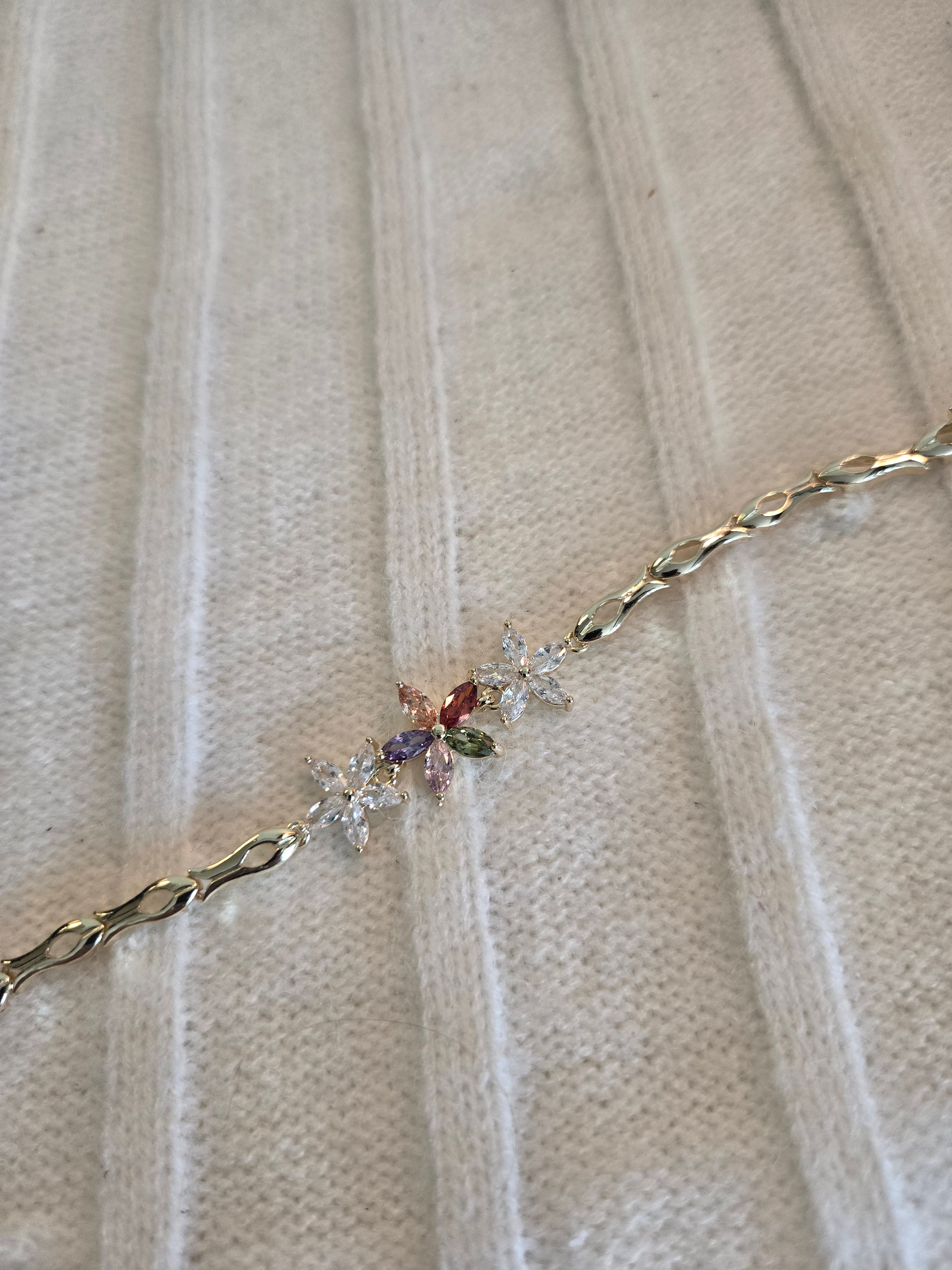 Gold bonded bracelet