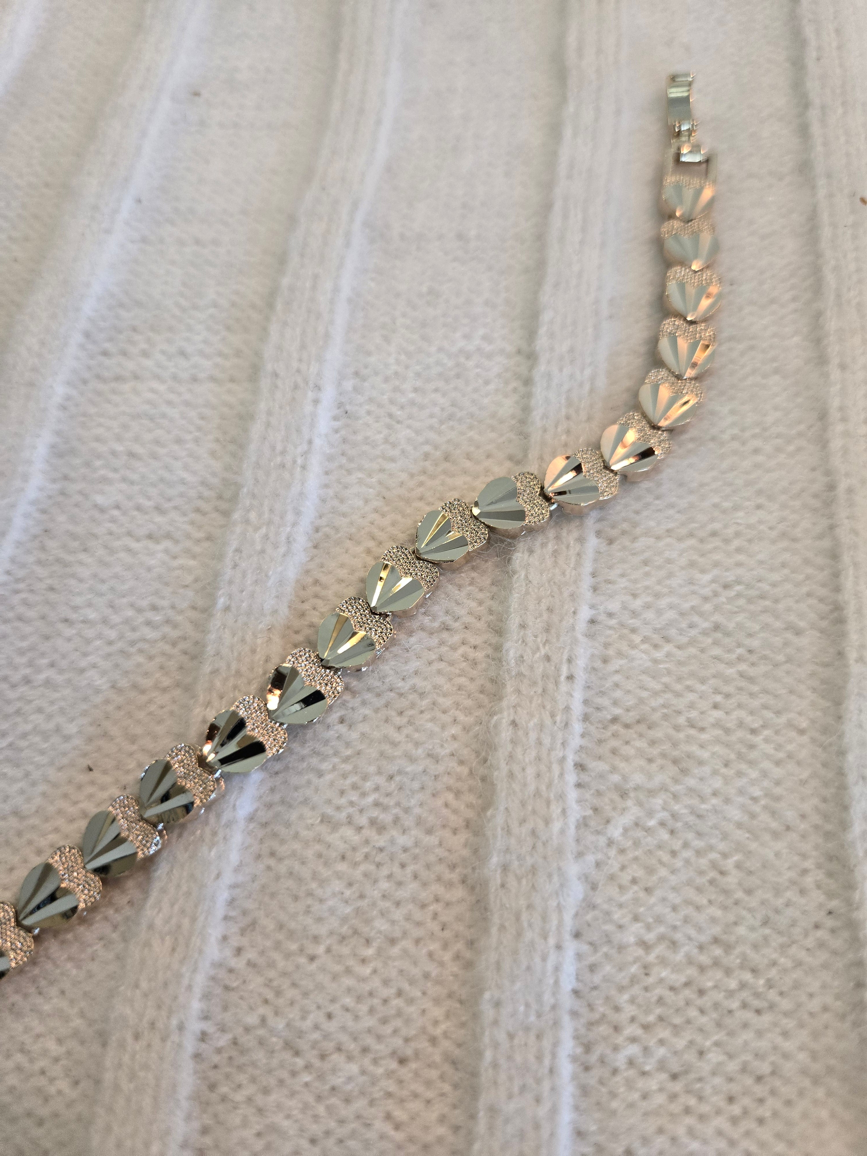 Gold bonded bracelet