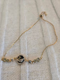 Gold bonded bracelet