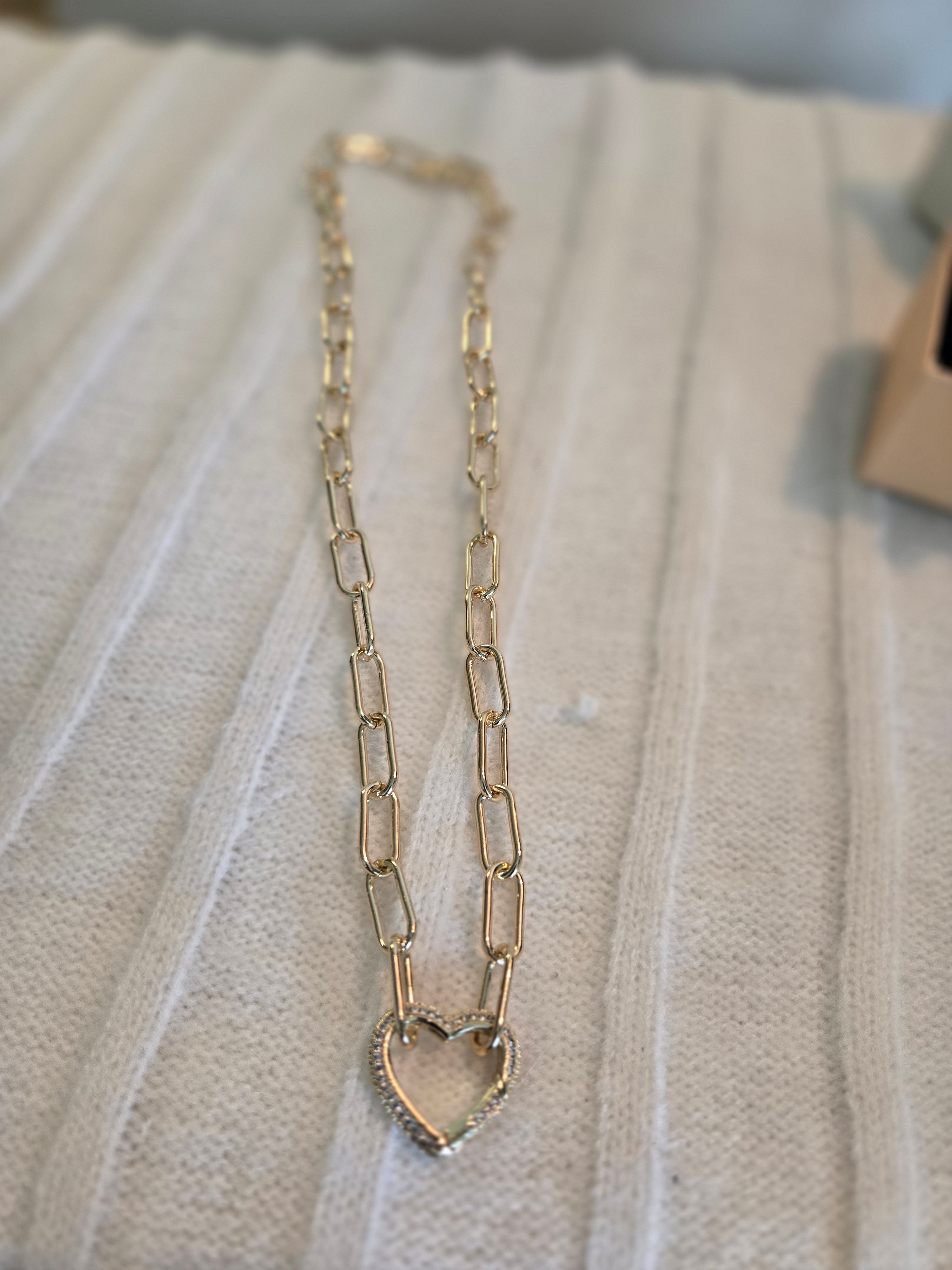Gold bonded necklace