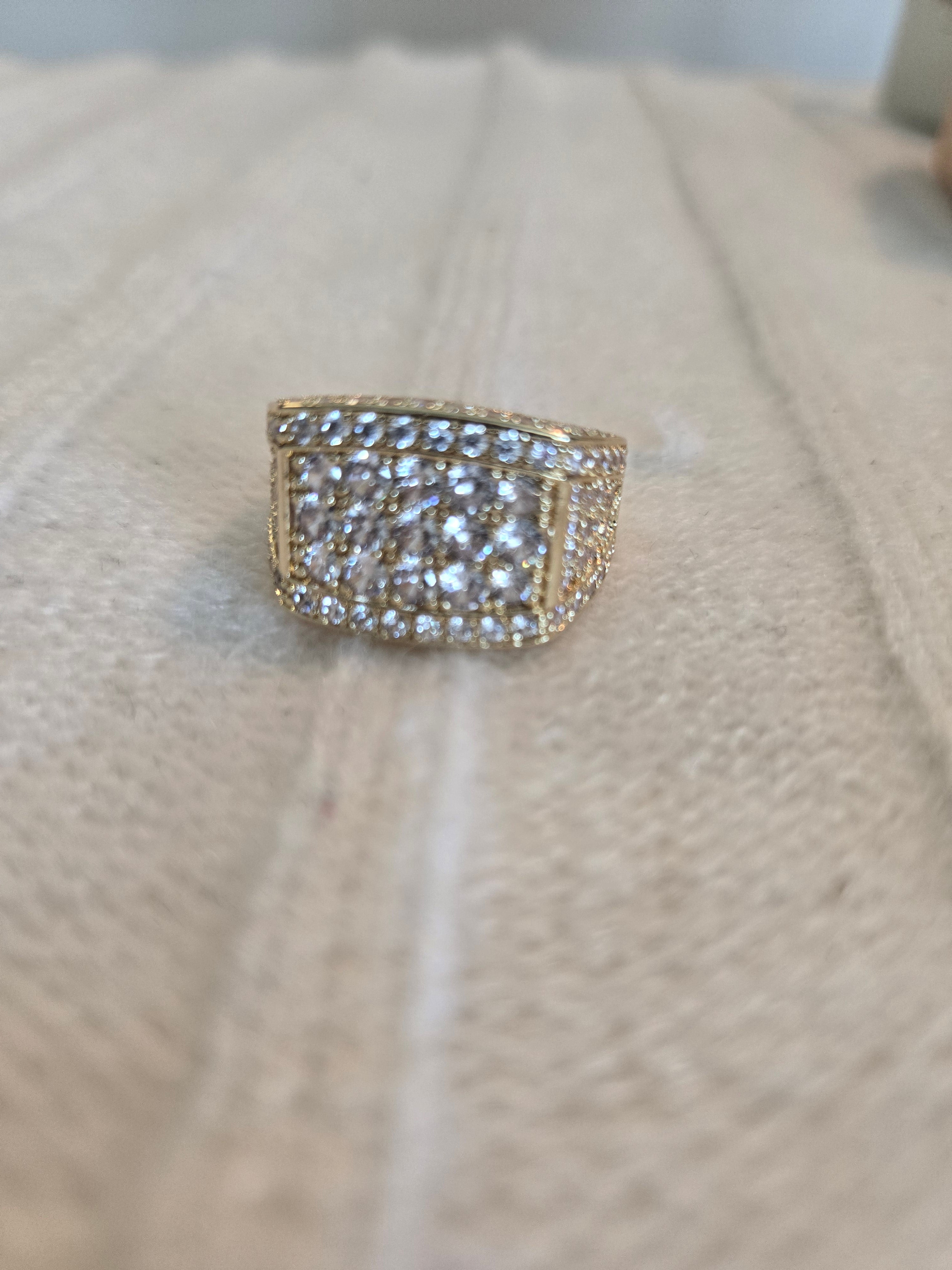 Gold bonded ring