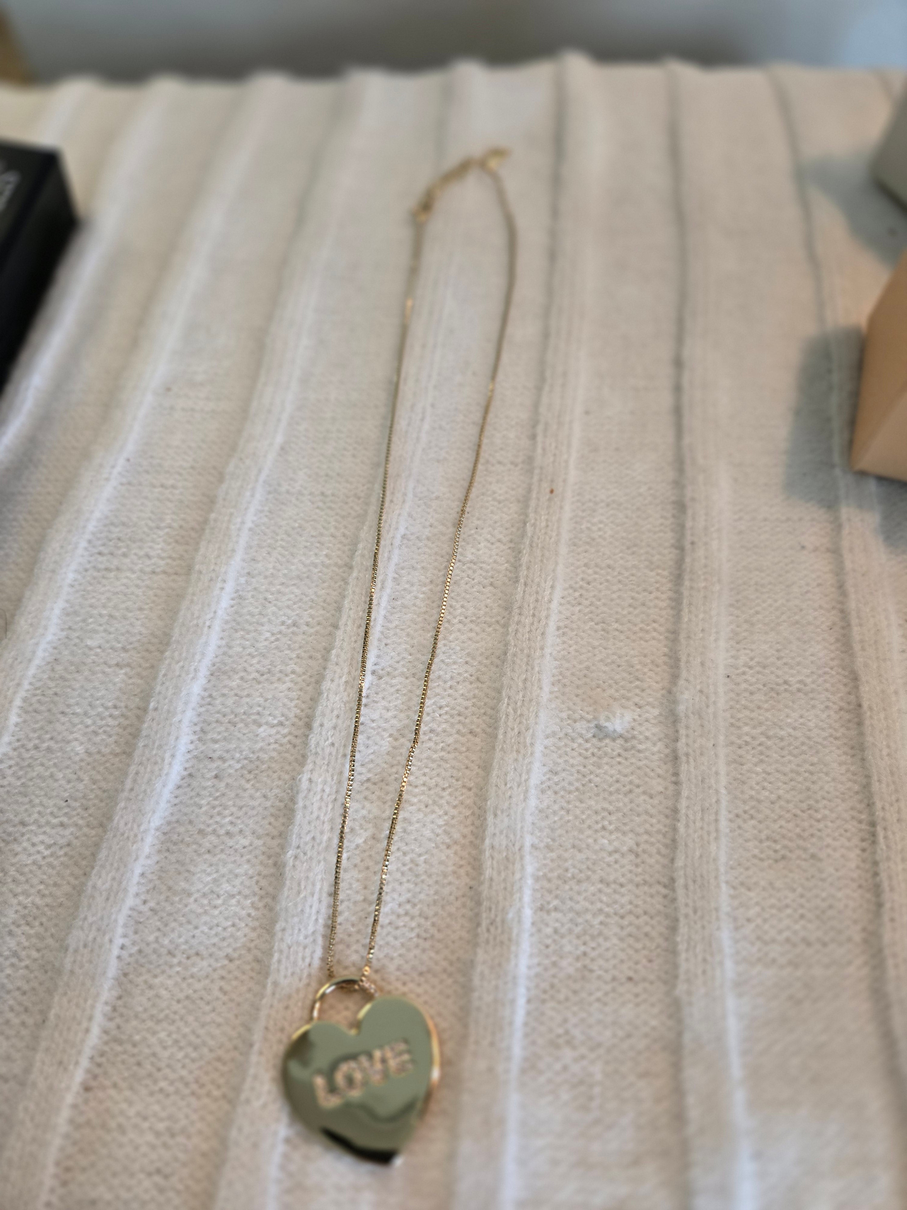 Gold necklace
